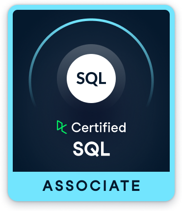 SQL Associate Badge